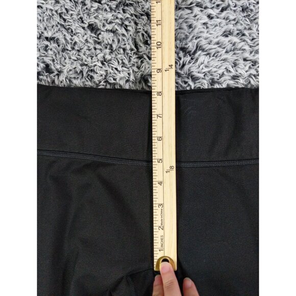PINK VICTORIA'S SECRET Cozy Pull On Leggings SZ XS‎ Logo Black White Compression - Picture 4 of 10
